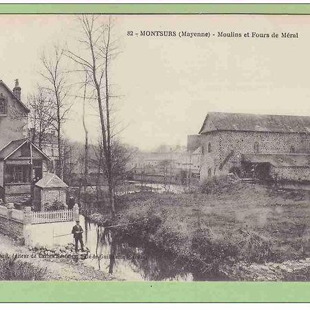 Le Moulin De Meral Montsurs Exterior photo